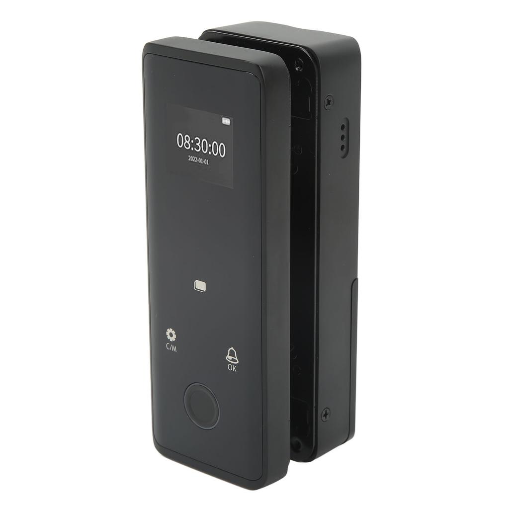 Smart Digital Glass Door Lock Fingerprint Password Keyless Entry Door Lock for Office