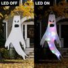 Hanging Ghost Halloween LED Luminous Ghost Children's Gift Scary Party Props Home Outdoor Courtyard Bar Hanging Decorations