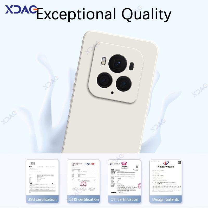 Роскошные двухслойные чехлы для Honor Magic6 Magic 6 Pro Ultimate 6Pro 6Ultimate 5G Square Liquid Silicone Phone Armor Coque