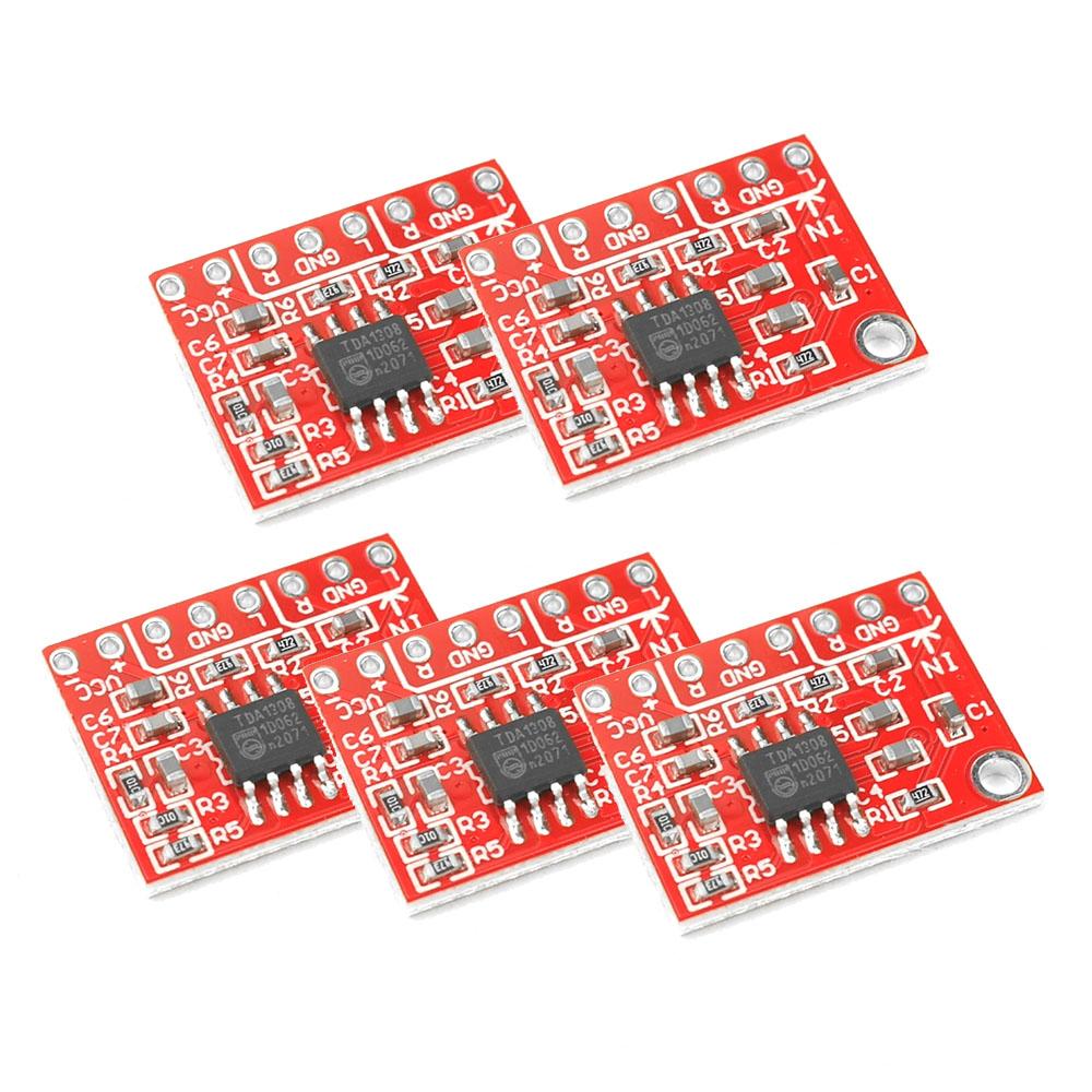 Mini TDA1308 Headphone power Amplifier Board module Audio Preamplifier 3V-6V Class A Class B Stereo Sound Board Low Power AMP