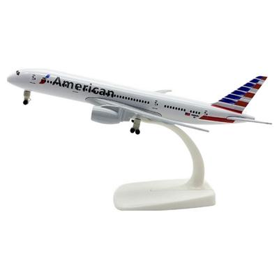 Модель самолета Boeing 787 American Airlines, литая, 20 см