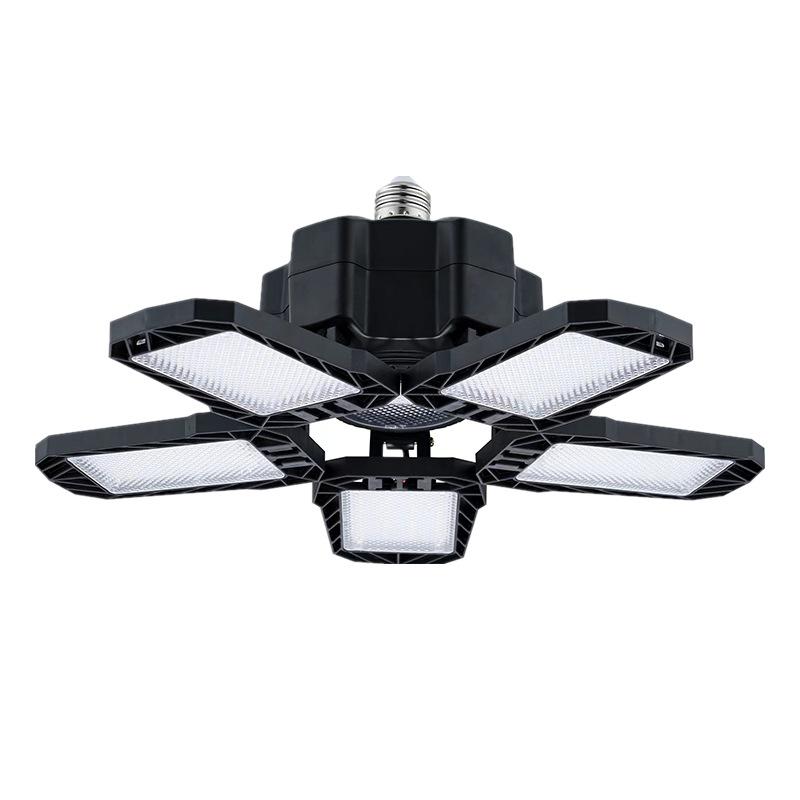 18000Лм 150Вт Складные Светодиодные Лампы E27 Гаражный Свет Регулируемая Многопанельная Рыночная Магазинная Потолочная Лампа Для Мастерской Складского Освещения