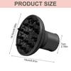 Portable Hair Dryer Diffuser Curly Drying Blower Diffuser Attachment Durable Diffuser Cover  Salon