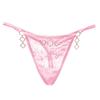 Модные металлические цепочки Spice Girls нижнее белье стринги женские соблазнительные кружевные переплетенные полые талии сексуальные трусики