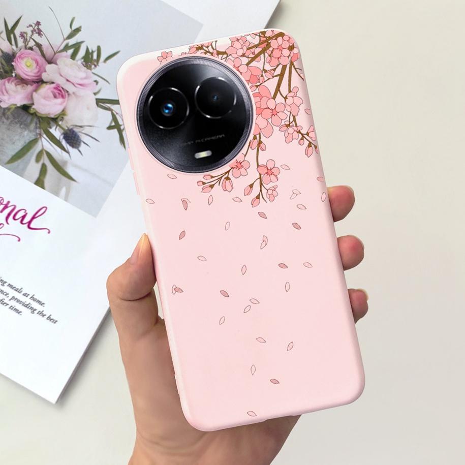 Ударопрочный Чехол Для Realme 11 5G / Realme 11X Чехол На Телефон Модный Девушки Мягкий Силикон Funda Для Realme11 11 X 2023 RMX3785 Coque