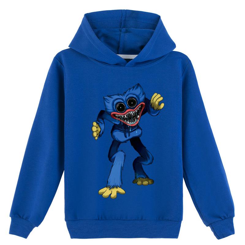 Детская 3D-толстовка с капюшоном Huggy Wuggy пуловер Poppy Playtime Children Sweater Y455
