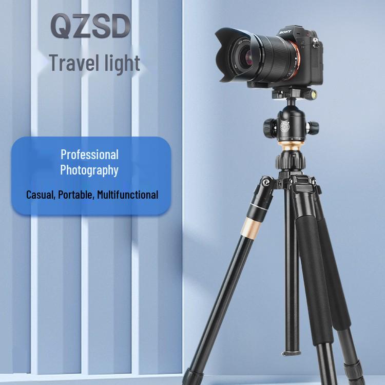 8 Легкий Штатив Era Q330 Портативный для DSLR, Беззеркальных Камер, Телефона - Идеально для Фотосъемки и Видеосъемки на Открытом Воздухе