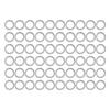 60Pcs Washer Flat Stainless Steel 6mm ID 9mm OD Accessory Set Kit for Maintenance480706091000
