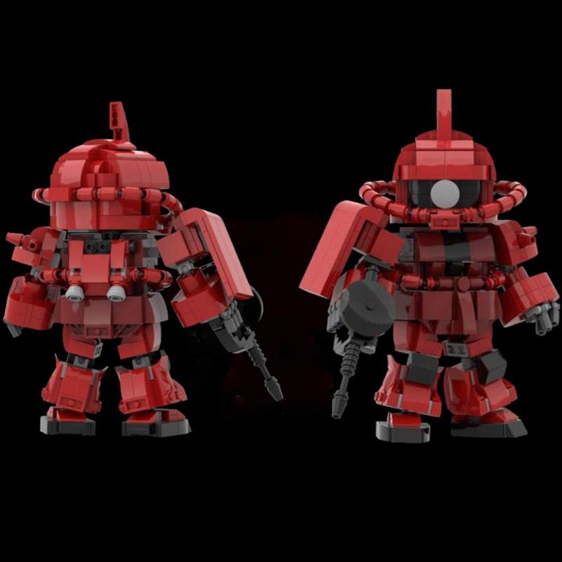 Строительный блок совместим с Ms-06S Slag Ancient II, творческая сборка, сборка игрушечного строительного блока, детское образование