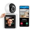 4MP PTZ WIFI Camera Auto Tracking One Click Video Call With Screen Indoor Baby Monitor Security CCTV Surveillance Camera