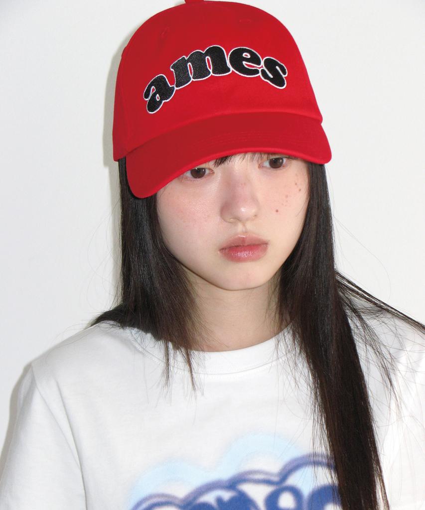 Кепка-бейсболка AMES-WORLDWIDE Ames Arch Красная