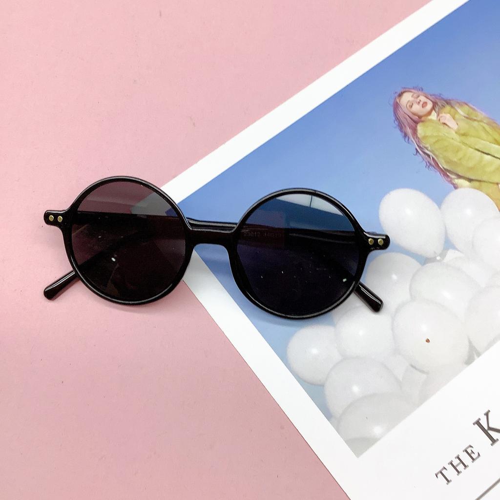 Классическая круглая оправа Rice Nails Детские солнцезащитные очки Солнцезащитный козырек Защита глаз Солнцезащитные очки для девочек Очки