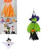 Realistic Halloween Ghost Witch Hanging Decor With Non-woven Fabric