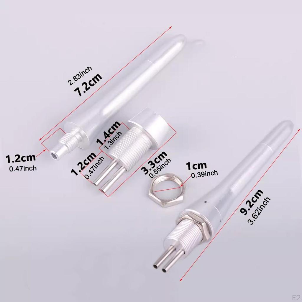 Комплект трубки Пито для измерения воздушной скорости для аксессуаров спидометра воздушной скорости, запасные части, заменяет портативный, стабильный