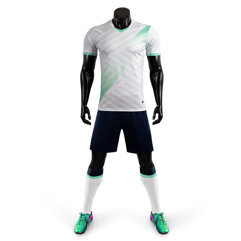 New Model Sports Sublimation Soccer Jersey Team Shirt Custom Football Uniform Soccer Jersey Set