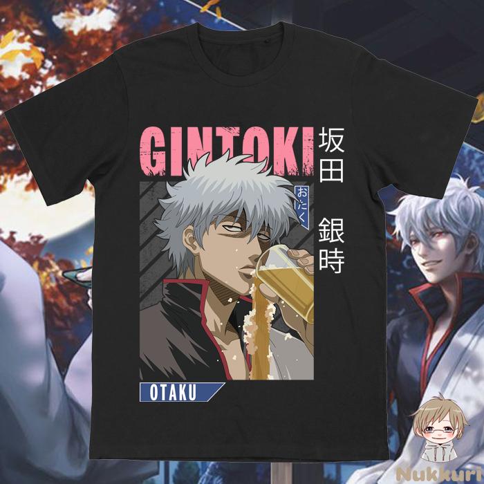 ФУТБОЛКА С АНИМЕ Gintama Гинтоки Саката Футболка
