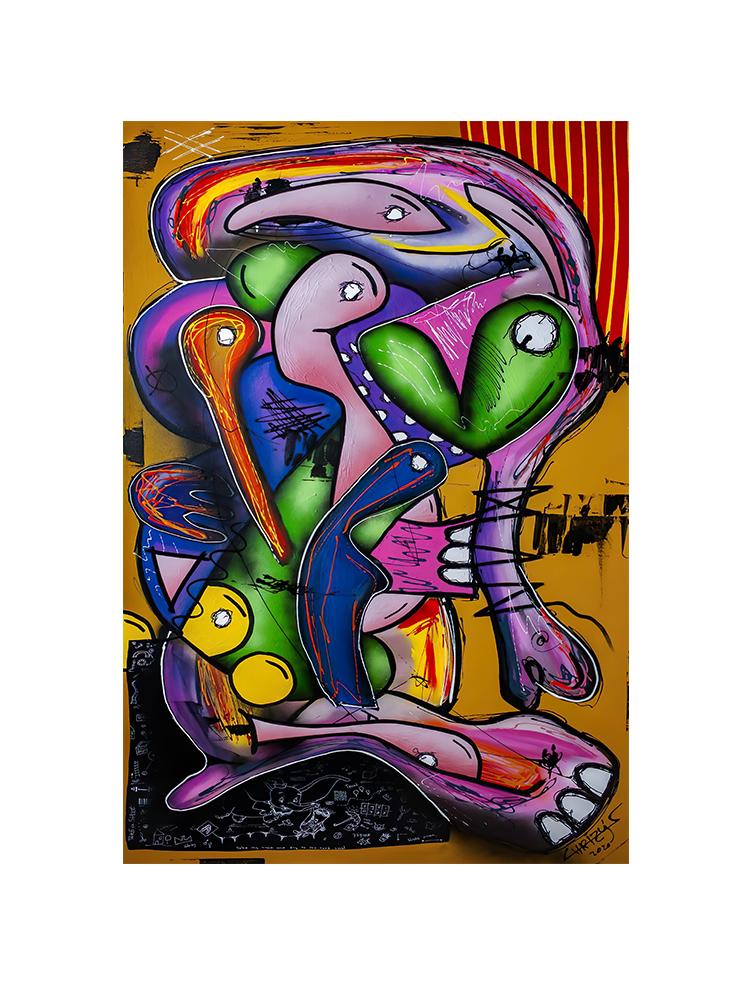 Классическое произведение искусства Пикассо, абстрактные женские постеры, холст, живопись, граффити, настенное искусство для современной гостиной, домашний декор, Куадрос