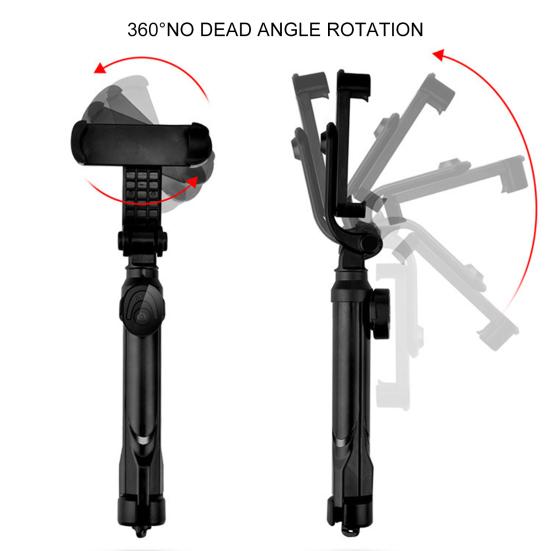Кронштейн для селфи Выдвижной Профессиональный Пульт дистанционного управления Совместимый с Bluetooth 4 Палка для селфи Штатив