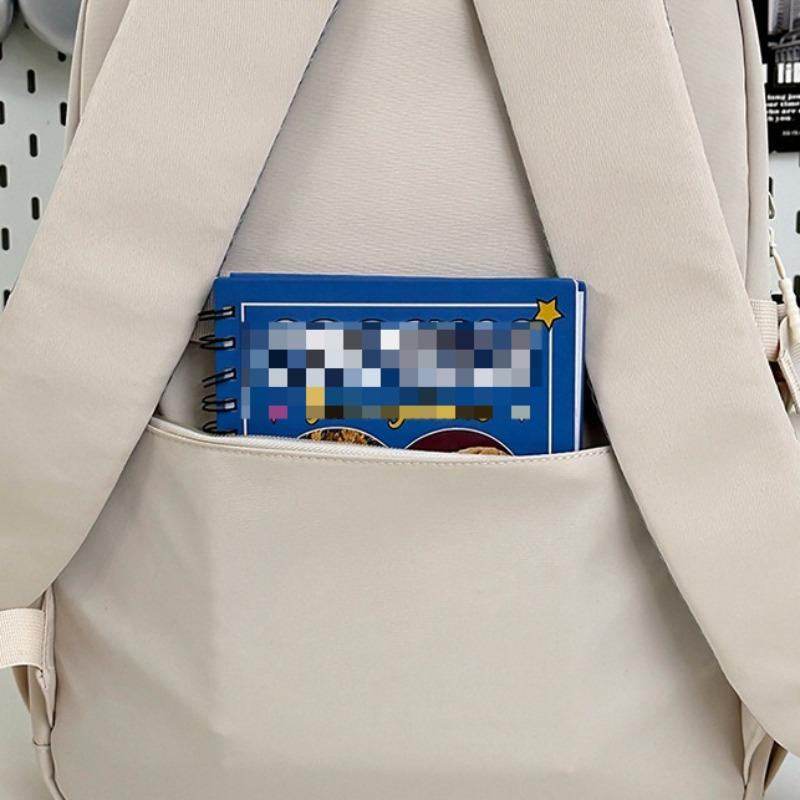 Men's Women's Large Capacity Waterproof University Backpack Ladies' Laptops Bag Student Fashion Travel Backpack Middle School Commuting School Bags