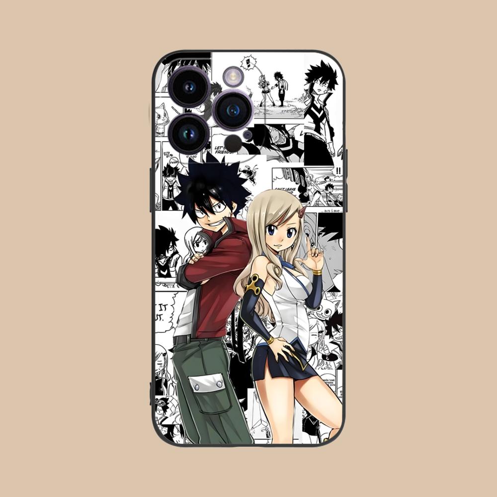 Чехол для телефона Edens Zero Ребекка для iPhone 17 16 15 14 13 12 11 X XR XS 8 7 Air Pro Max Plus Mini Мягкий ТПУ Ударопрочный Чехол
