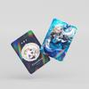 30pc Animation Laser Cards, Double-sided Small Card, Genshin Impact Peripheral Flash Card, Ins Cartoon, Anime Photo Card, Decoration Card