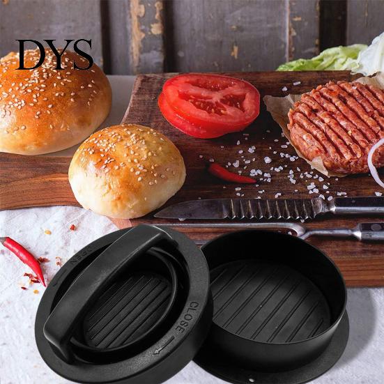 3-in-1 Burger Tool Press Patty Maker Set for Grilling Stuffed Burgers Non-stick Sliders Durable BPA-Free Plastic Easy-Release Kitchen Gadget
