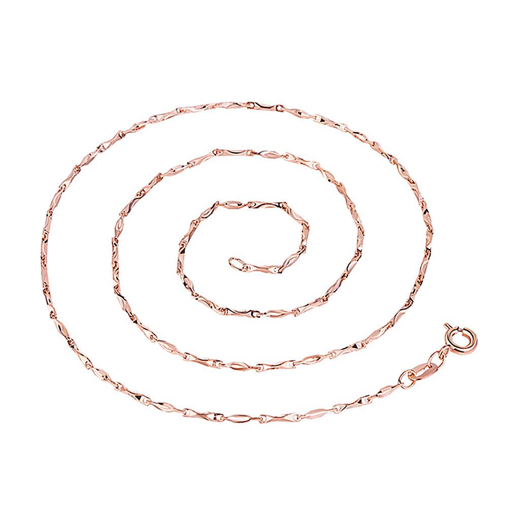 Женская корейская версия серебряных украшений, короткая цепочка на ключицу, ретро-цепочка в виде слитков