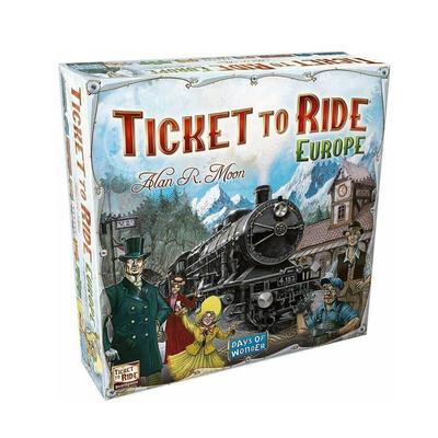 Настольная игра «Билет на поездку по Европе»