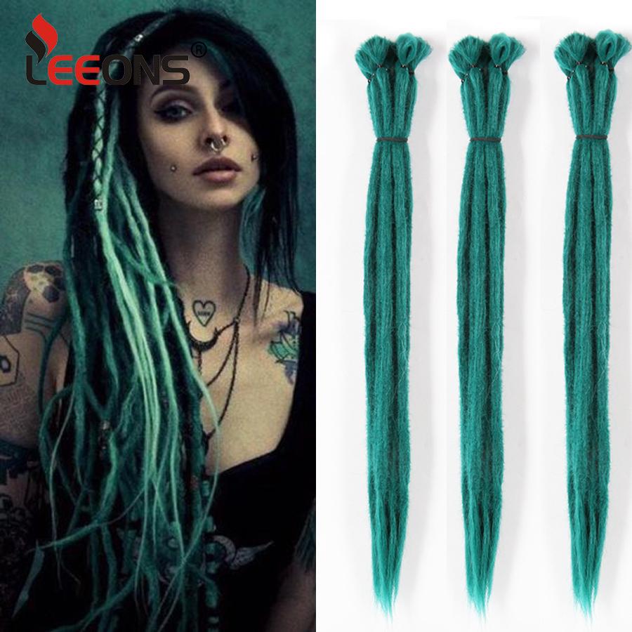 100% дреды ручной работы, наращивание, модные волосы в стиле регги, 20 дюймов, мягкие вязаные крючком дреды, косички, цвет омбре, 5 шт./лот