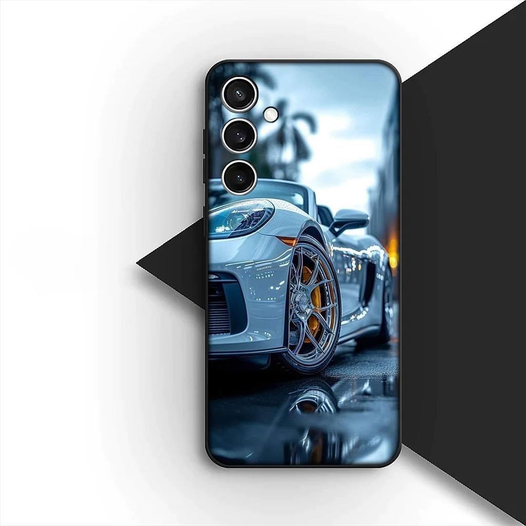 Суперкар Мультяшный Суперкар Задние фонари Чехол для телефона для Xiaomi Redmi Note 12 11 10 A3 Pro 10A 10C 12C Note12 5G 4G Защитная крышка