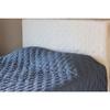 Washed Microfibre Quilted Bedspread "Céleste" All Sizes Vent Du Sud - Céleste Lichen - 180 X 240 Cm for Single Bed