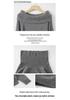 Women's One-Shoulder Knit Pullover Sweater: Off-Shoulder, Long Sleeve, Soft & Brushed - Autumn/Winter Collection