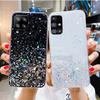 Glitter Sequins Phone Cases For Samsung Galaxy M12 M10 M11 M21 M31 M30S M31S M51 M62 Soft TPU For Samsung A10 A20 A30 A40 A50 A70 A21S A20S Cover Lady
