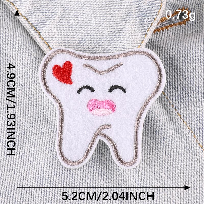 Вышитый бейдж и нашивка на одежду - легко вытягиваемая пряжка для врачей и медсестер