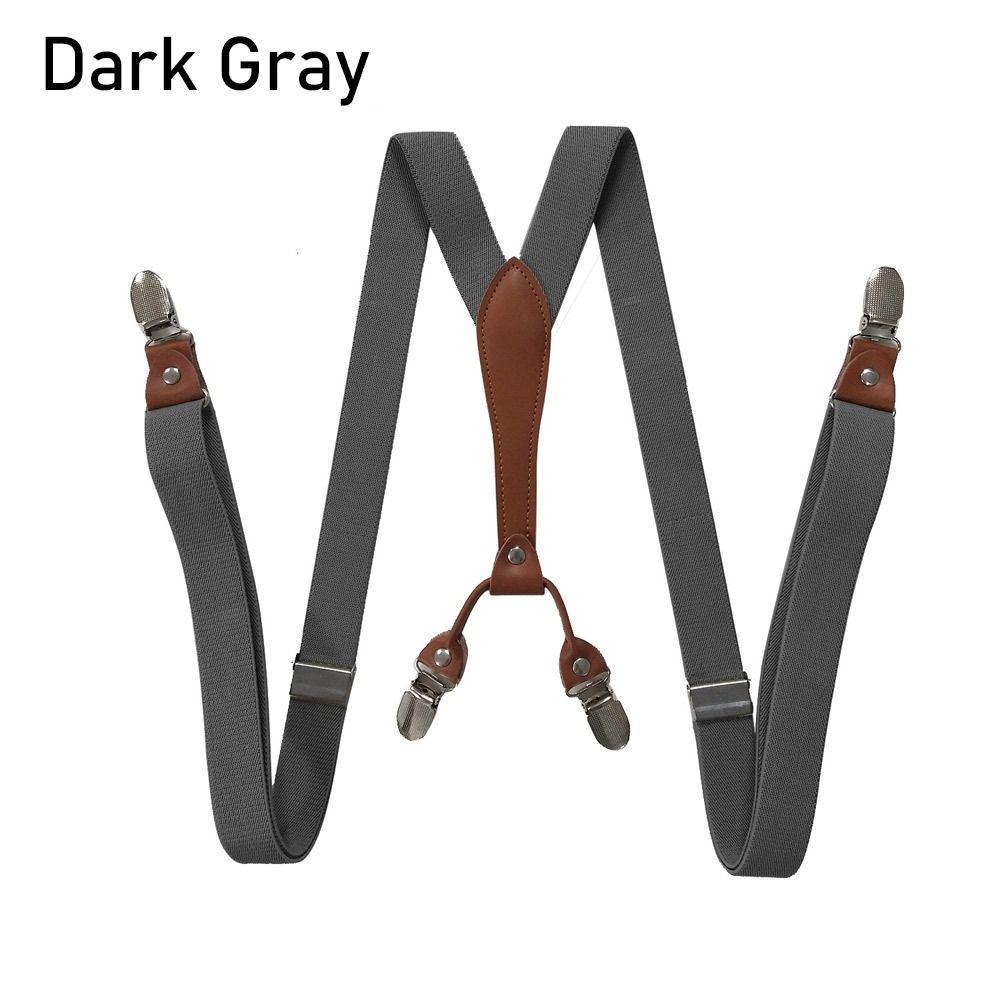 Регулируемые Подтяжки 4 Зажима Ремень для Брюк Новый Эластичный Подтяжки Мужские Женские