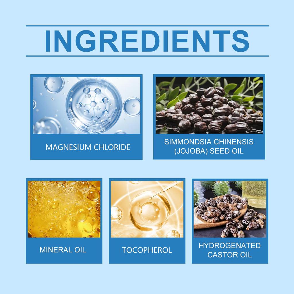 Спрей с хлоридом магния Ximonth, ночной уход, спокойная кожа тела, увлажняющий лечебный спрей