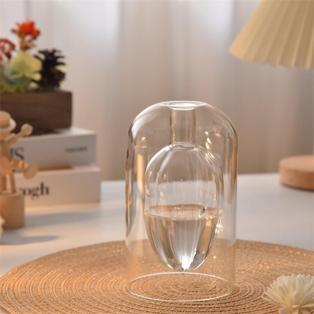 Прозрачная Цветная Стеклянная Бутылка-Диффузор для Ароматерапии, Контейнер для Эфирных Масел для Домашнего Аромата, для Современного Домашнего Декора