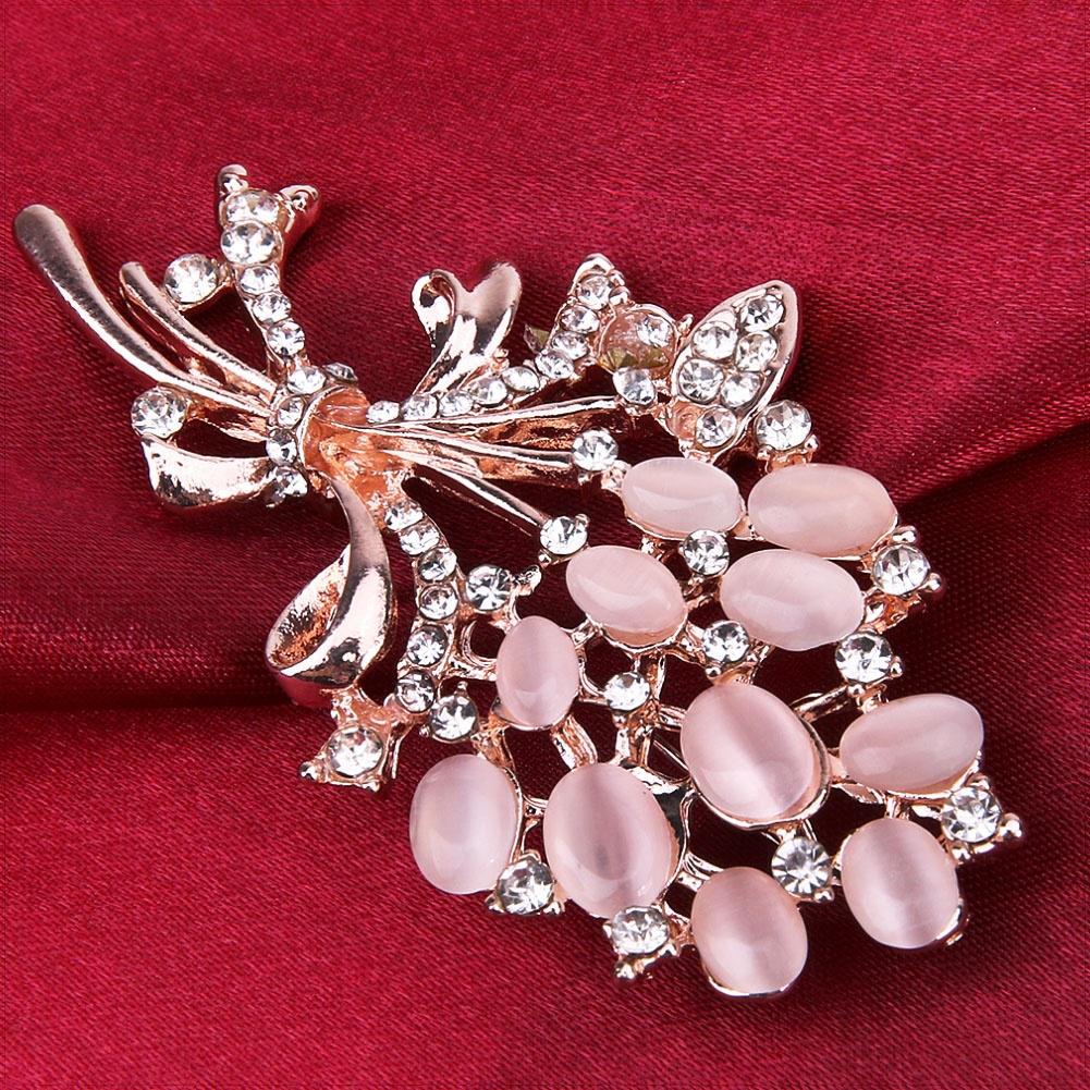 Fashion Women Flower Brooch Pin Garment Accessories Birthday Gift MIT