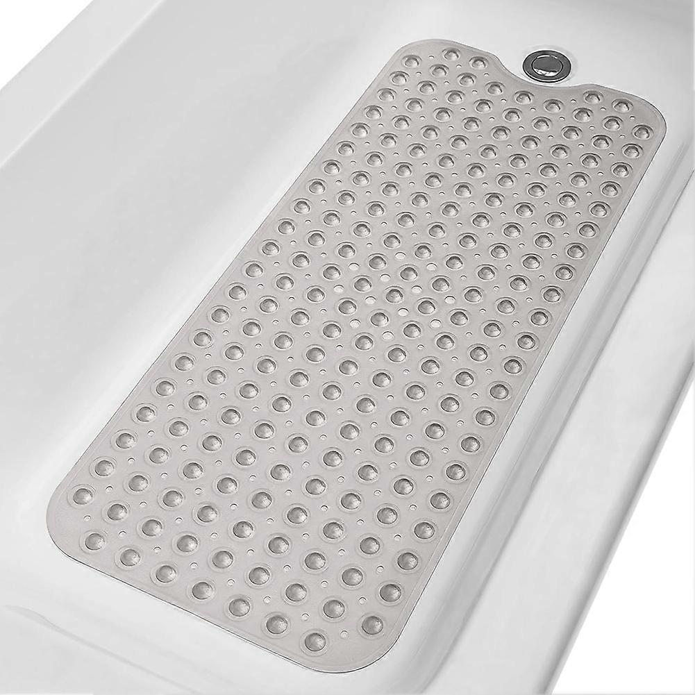 Bathroom Non-Slip Massage Mat/Bathtub Mat with Drainage Holes, Bubble Protrusions, Suction Cups, and Foot Pads