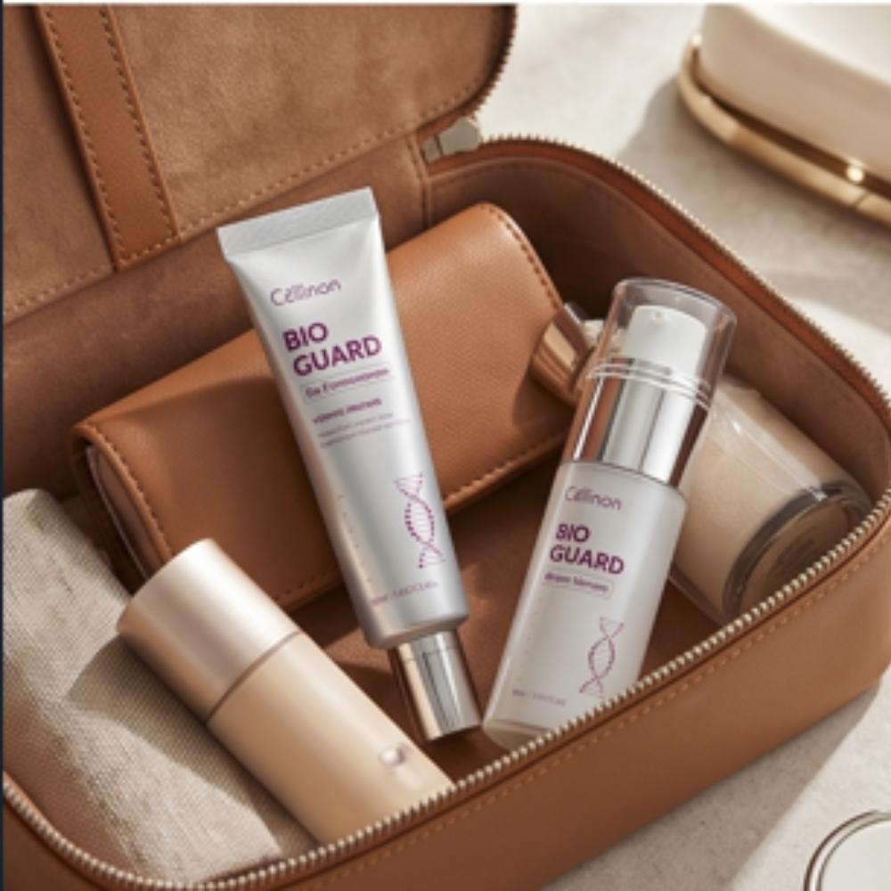 Celltrion Skincare / Celinon Bio Guard Лифтинг-уход 7-предметный полный набор / Комплексная система против старения / Набор / Из Кореи