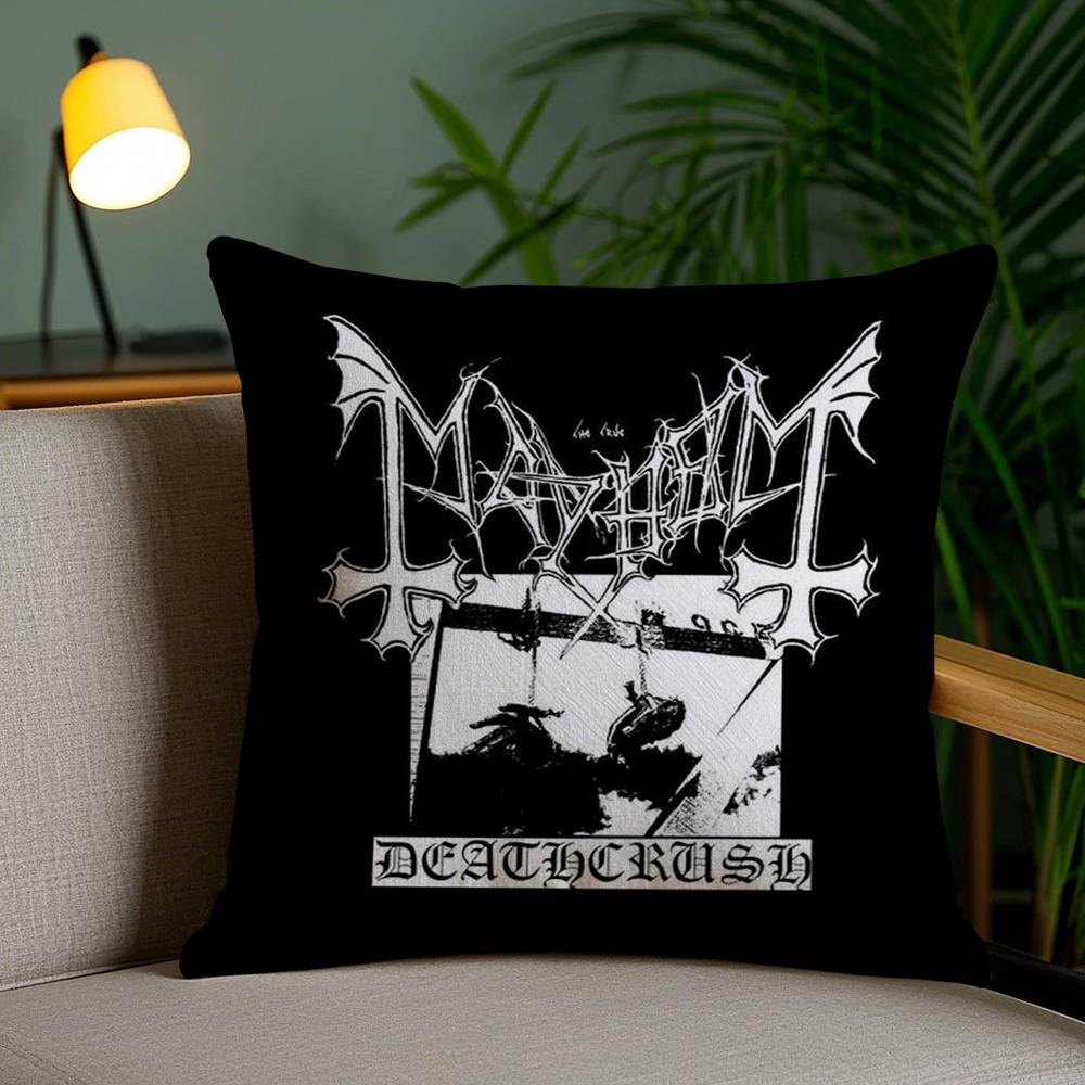 Живи в Лейпциге M-Mayhem Burzum Наволочка Диван Короткий Плюш Двусторонняя HD Печать Комната Домашний Офис Подарок Наволочка