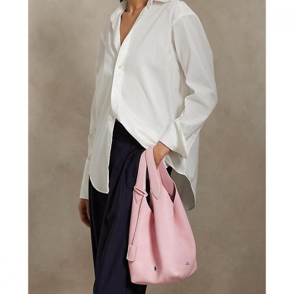 Polo Ralph Lauren Women S Polo Play Leather Tote