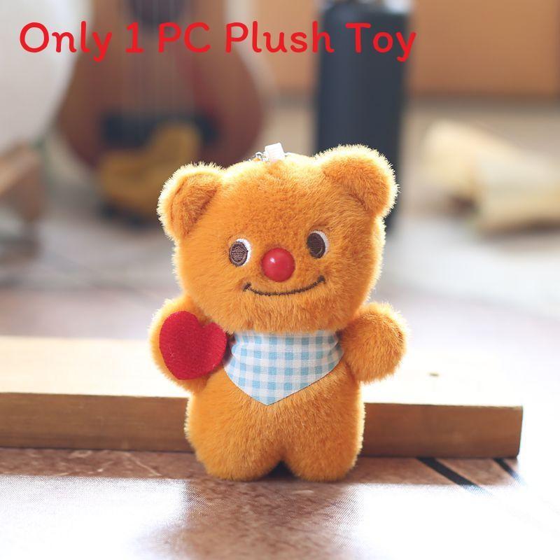 Butterfly Bear Plush Toy Cartoon Doll Keychain Backpack Pendant Gift Holiday