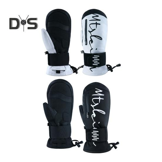 Лыжные перчатки со встроенной защитой запястья. Амортизирующие зимние перчатки из ЭВА. Водонепроницаемые теплые перчатки для сноуборда, катания на лыжах и велоспорта.