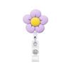 Lanyard Flower Chest Card ID Card Clips Nurse Badge Holder Name Card Holder Retractable Badge Reel