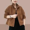 Cardigan Coat Female Explosive Spring and Autumn New Casual Solid Color Loose Thin All Wear Thin Fashion Shirt