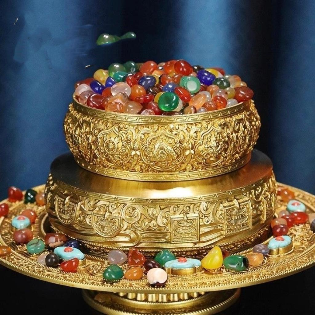 Кристаллы 7 Чакр - Коллекция исцеляющих камней для медитации, подношений на алтарь, создания мандал и декора аквариума