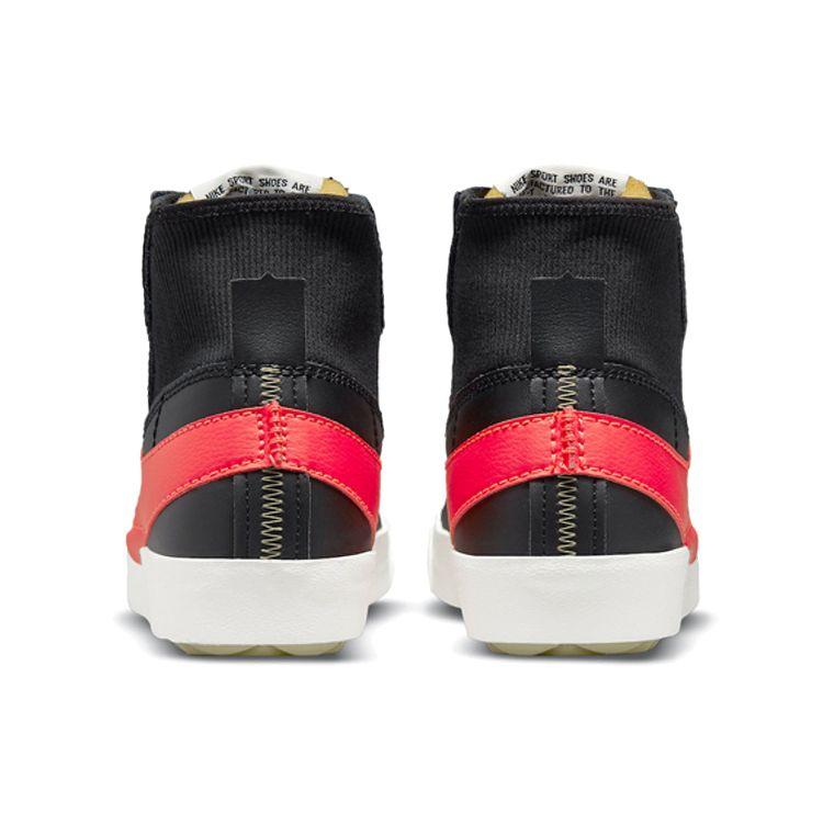 Nike Кроссовки унисекс Blazer Mid 77 Jumbo Black Bright Crimson Sail Olive-Aura DD3111-001