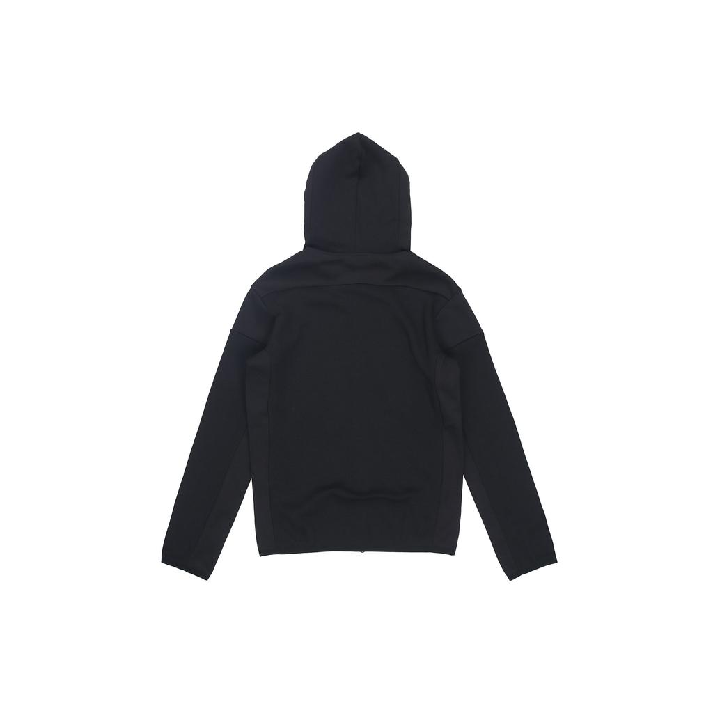 Adidas Sports Style Zip-Up Hooded Jacket Men Outerwear Black GM6531