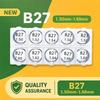 B27 50 Pieces/Box Common Rail Injector Calibration Gasket Fuel Nozzle Adjustment Gasket Diesel Engine Repair Parts LF2642